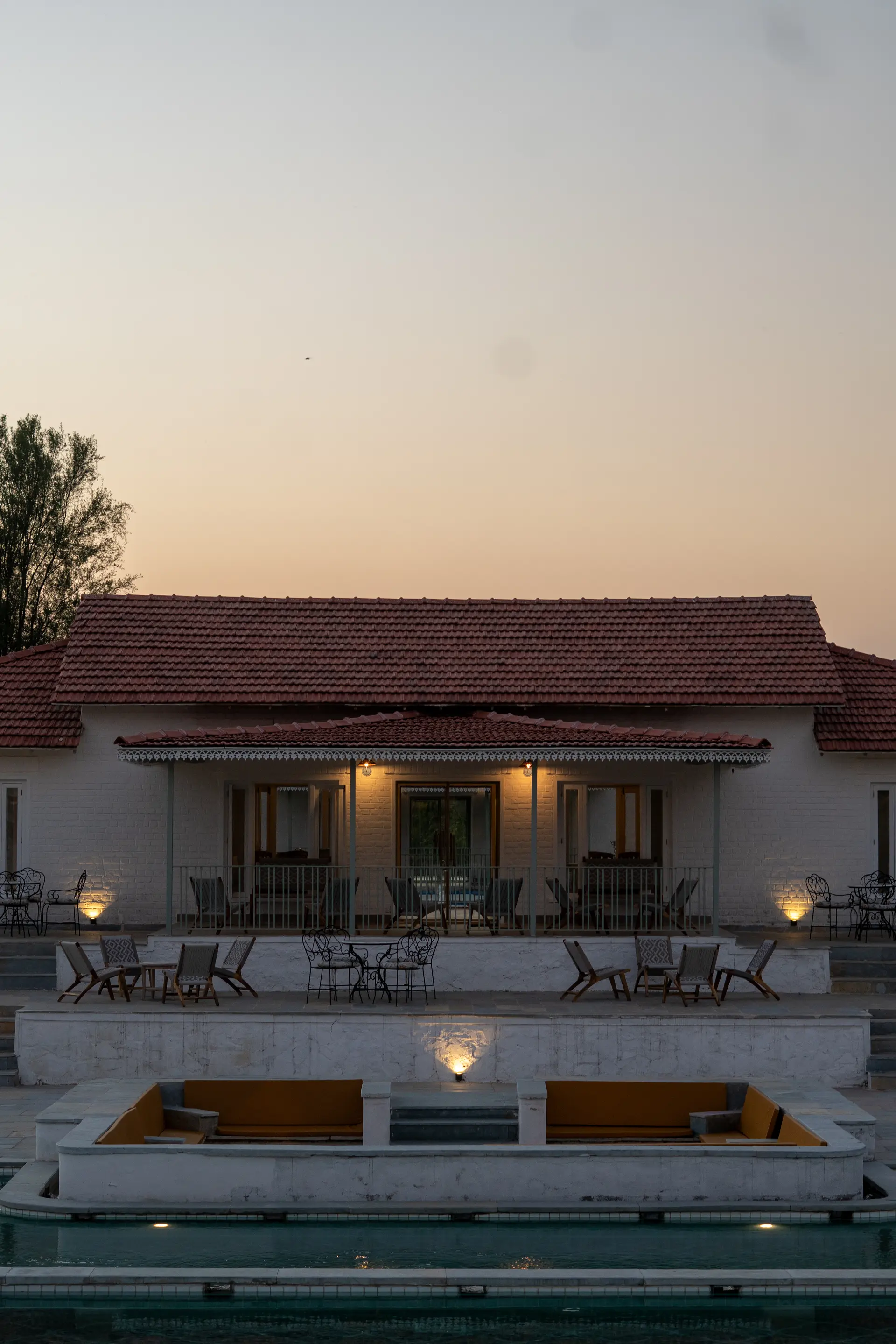 Villa Architecture & Serene Outdoors