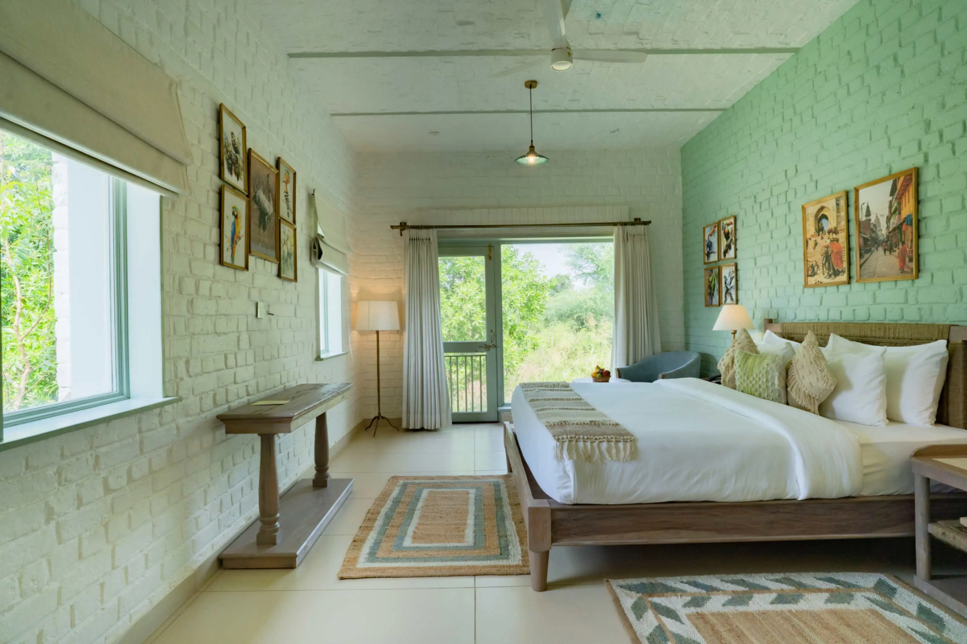 Villa Room Interior & Work Desk